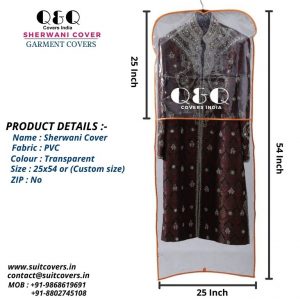 sherwani cover