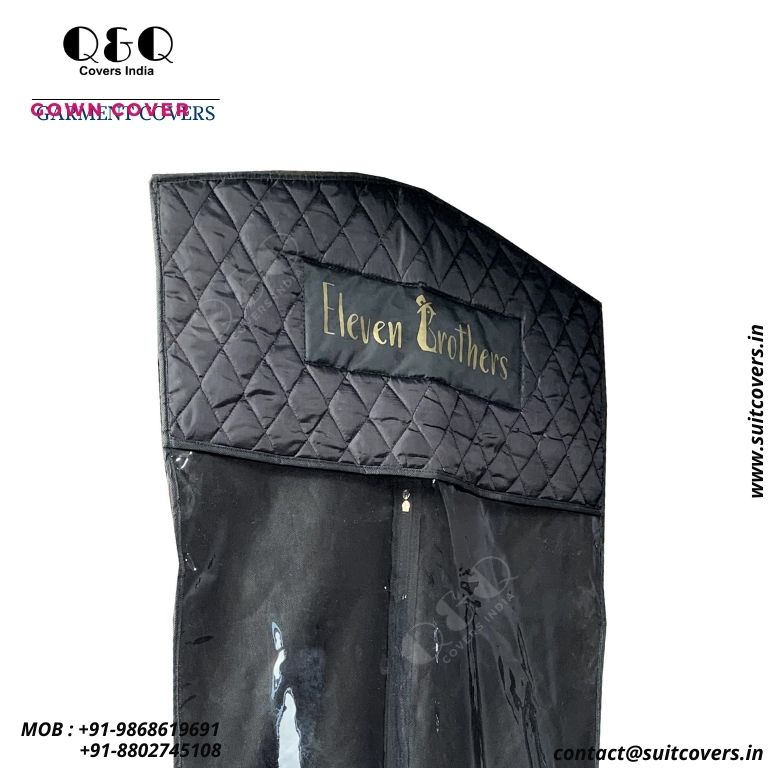 Black Quilting Lehenga cover - Image 3