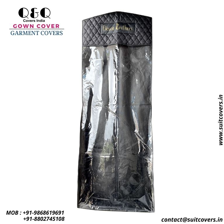 Black Quilting Lehenga cover - Image 2