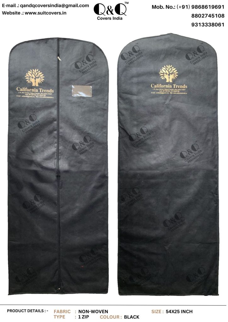 Sherwani Cover Black