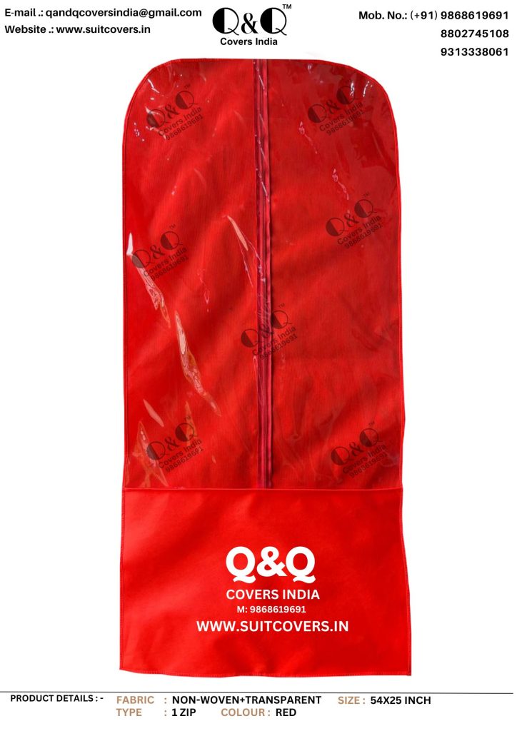 Transparent Sherwani cover